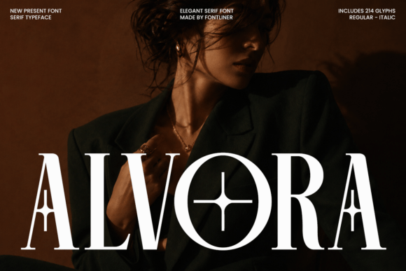 Alvora: A Luxe Serif Font for Premium Campaigns