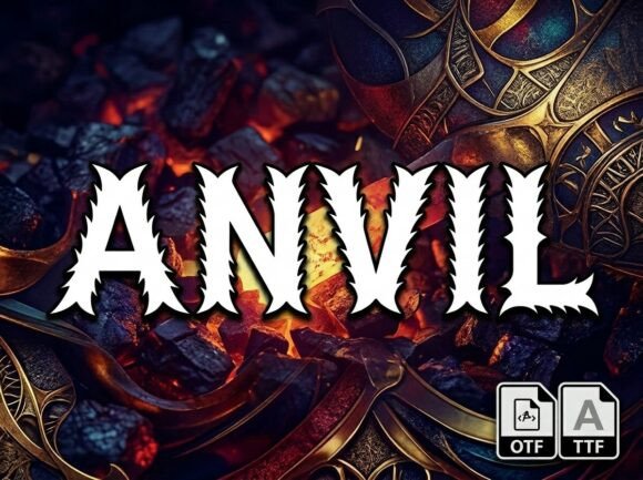 Anvil: A Bold Display Font for Web Design
