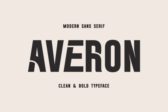 Averon Font: Bold Sans Serif for Web Design