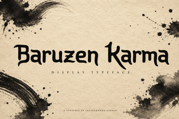 Baruzen Karma Font Review