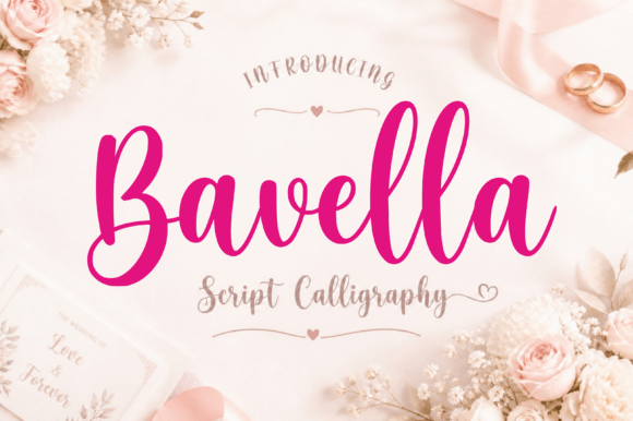 Bavella Font: Elegant Script for Crafters