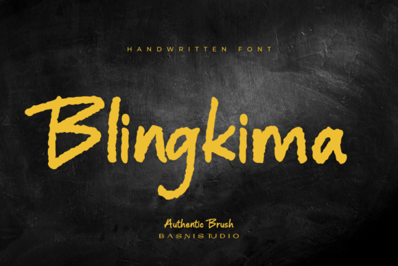 Blingkima Font: Bold and Unapologetic