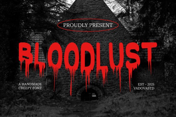 Bloodlust Font for Bold Design