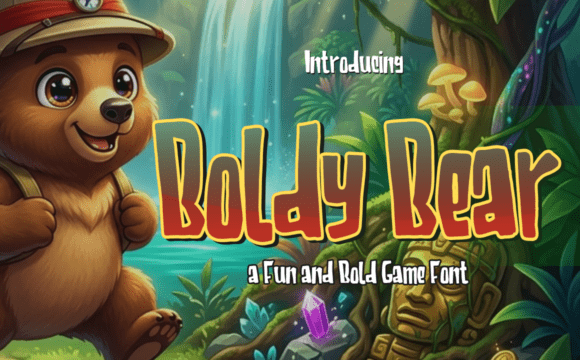 Boldy Bear Font: Bold and Playful