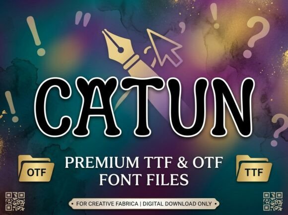 Catun Font: Elegant Display Type