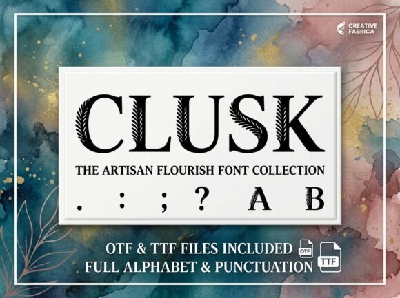 Clusk Font: Bold & Beautiful