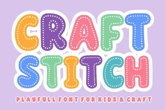 Craft Stitch Font Review