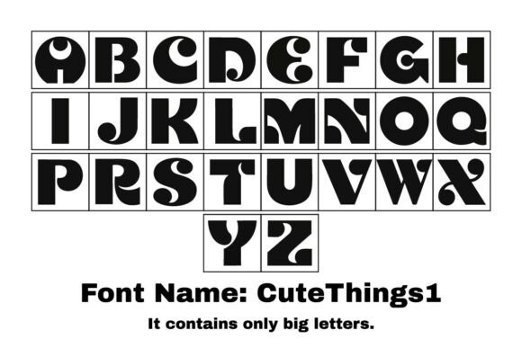 Cutethings1 Font Review
