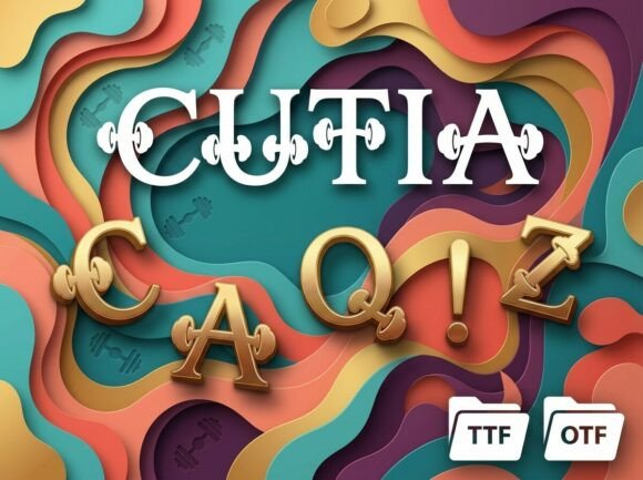 Cutia Font for Bold Branding