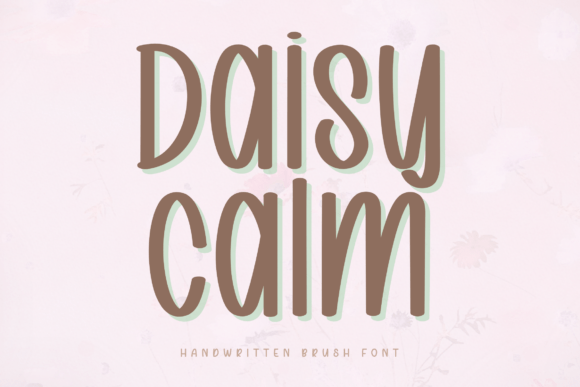 Daisy Calm Font for Elegant Design