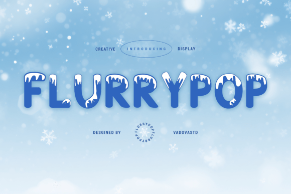 Flurrypop Font: Playful Display for Digital Campaigns
