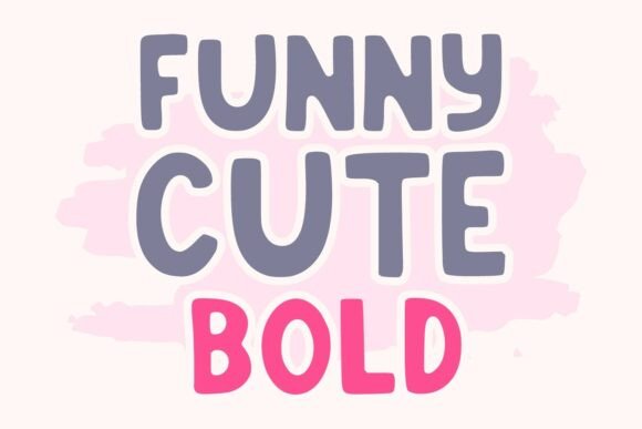 Funny Cute Bold Font for Business Branding
