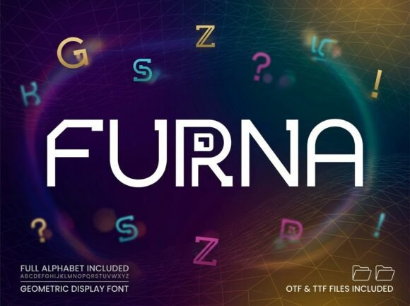 Furna: A Bold Display Font for Impactful Campaigns