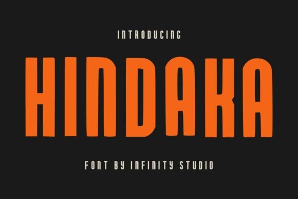 Hindaka: A Bold Font for Business Branding