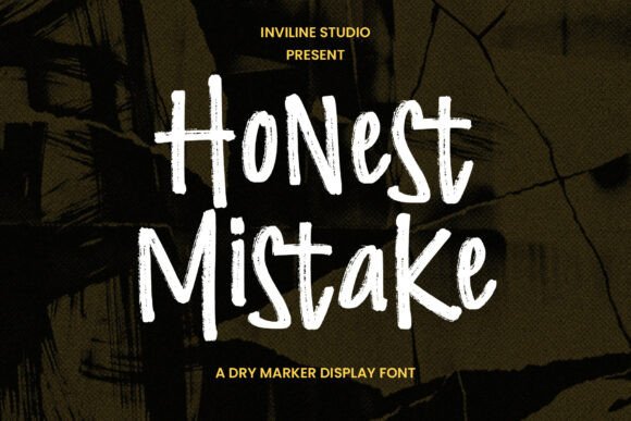 Honest Mistake Font for Business Branding