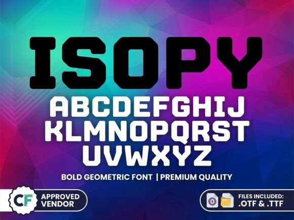 Isopy Font: A Creative Centerpiece