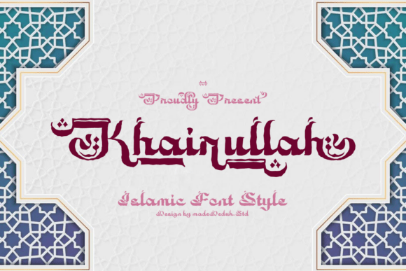 Khairullah Font for Creative Projects