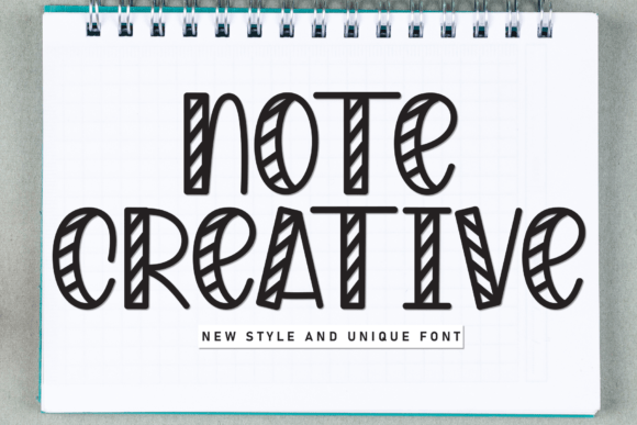 Note Creative: A Whimsical Font for Business