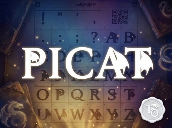 Picat Font: Bold Display for Web Design