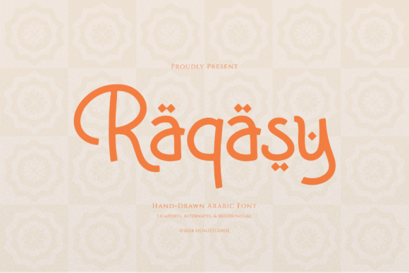 Raqasy Font for Creative Projects