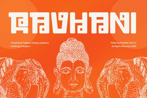 Ravhani: A Thai Display Font