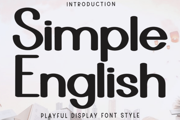 Simple English Font Review
