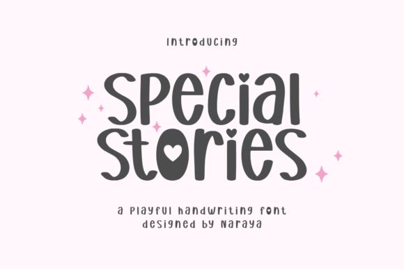 Special Stories Font for Creative Projects