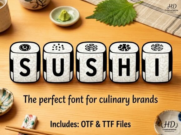 Sushi Font: Free Download & Design Tips