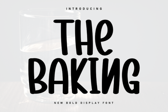 The Baking: A Handwritten Font for Heartfelt Design