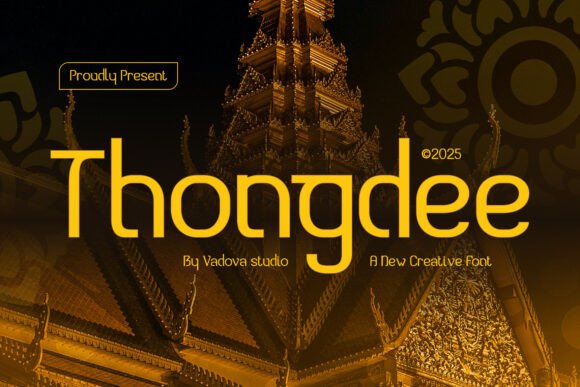 Thongdee Font for Creative Makers