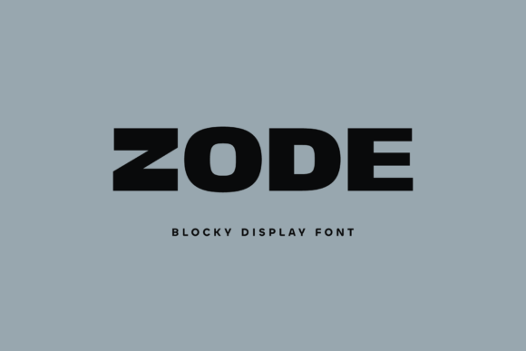 Zode Font for Bold Web Design
